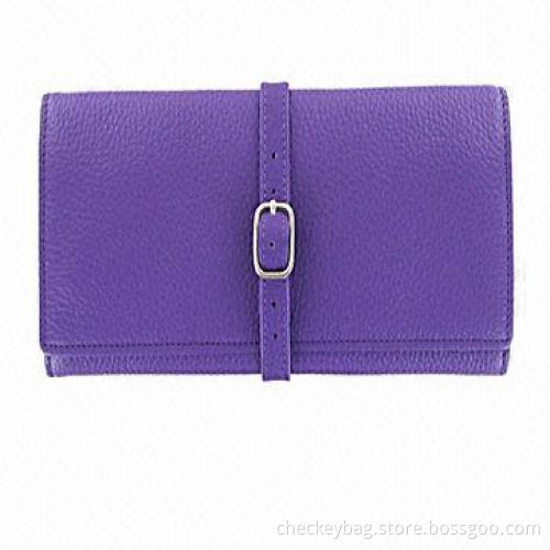 Jewelry Rolls, Made of Full Grain Leather